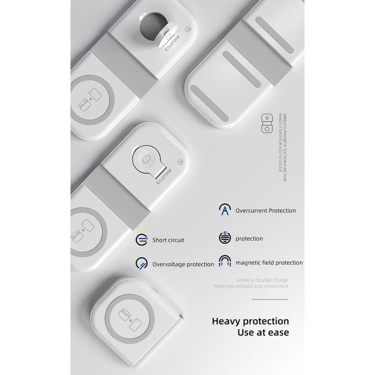 Dock Sạc Không Dây CALSTONE 2-IN-1