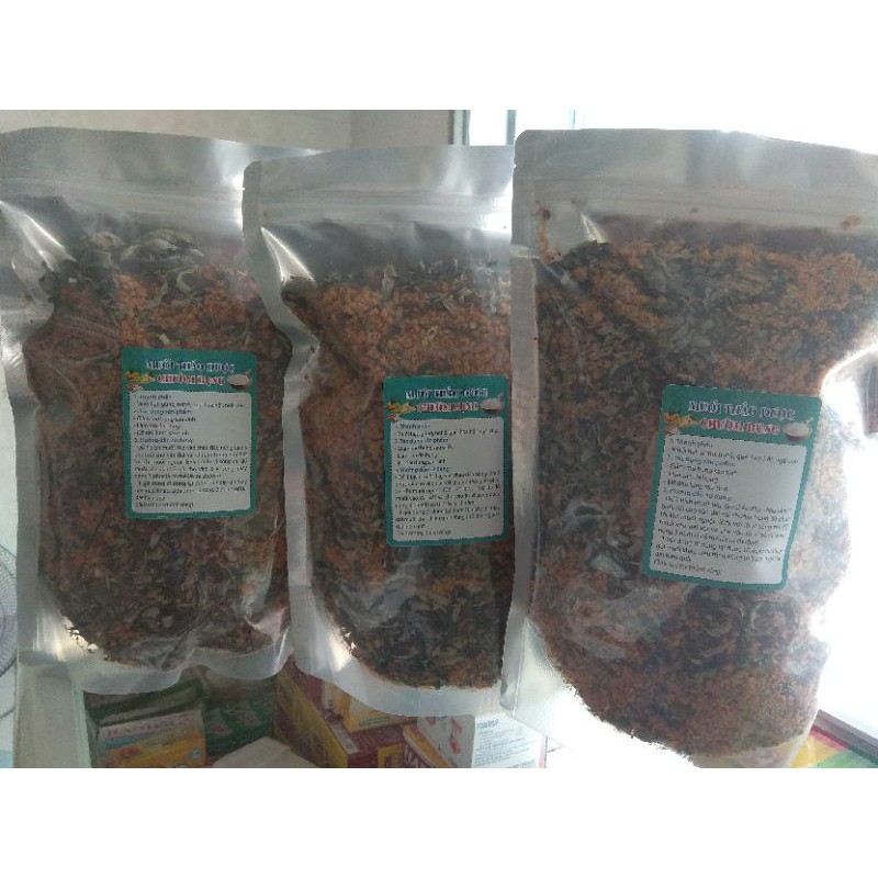 combo 3 gói muối thảo dược cho khách