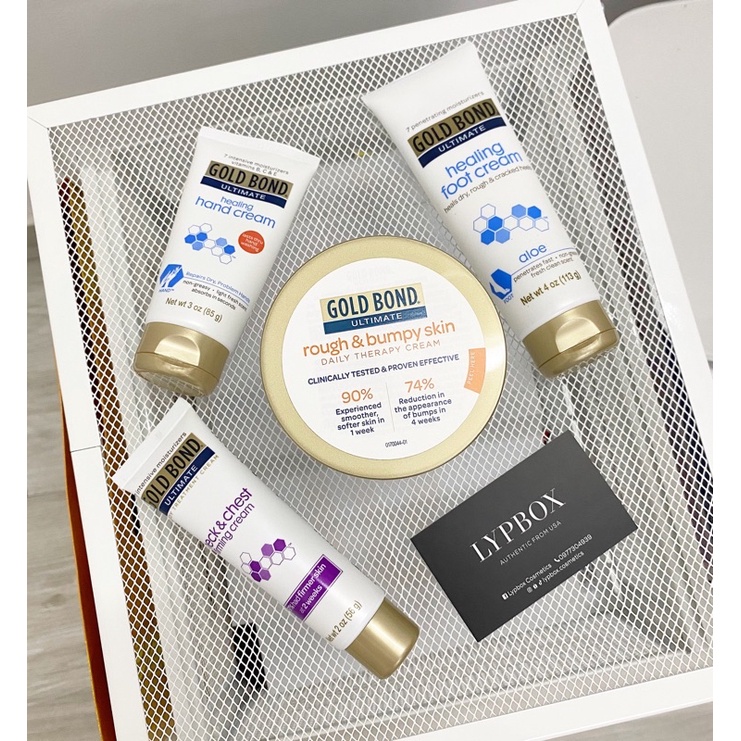 AUTH - OFF 40% LOTION KEM DƯỠNG DA MƯỚT MỊN TOÀN THÂN BODY GOLD BOND ULTIMATE ROUGE & BUMPY SKIN DAILY THERAPY CREAM