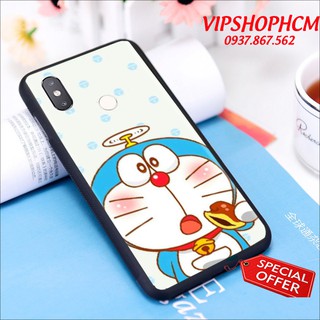 Ốp lưng Xiaomi Mi 8 SE/ 8 Pro/ 8 Lite/ 9/ 9 SE Hình Doremon Dễ Thương - viền TPU dẻo