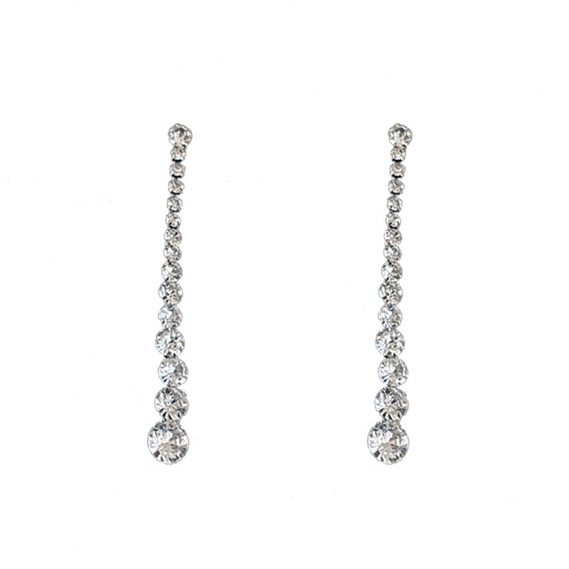 Khuyên Tai Dài Tua Rua Đính Đá Đơn Giản Cá Tính Thời Trang Đa Năng Và Hợp Xu Hướng