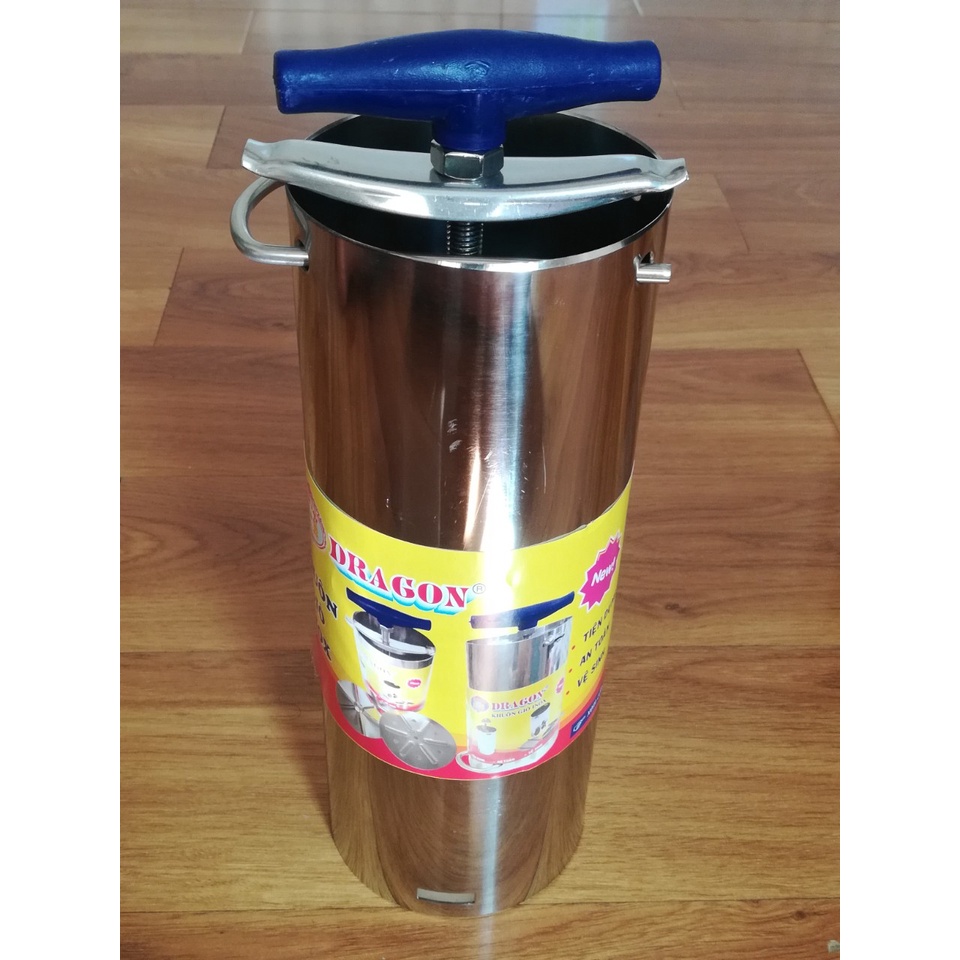 Khuôn làm giò thủ inox Vạn Lợi Dragon 0,5kg-1kg-1,5kg-2kg
