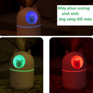 Máy phun sương tạo ẩm, máy phun sương tạo ẩm hình thú, máy phun sương tạo ẩm làm mát không khí..siêu xinh