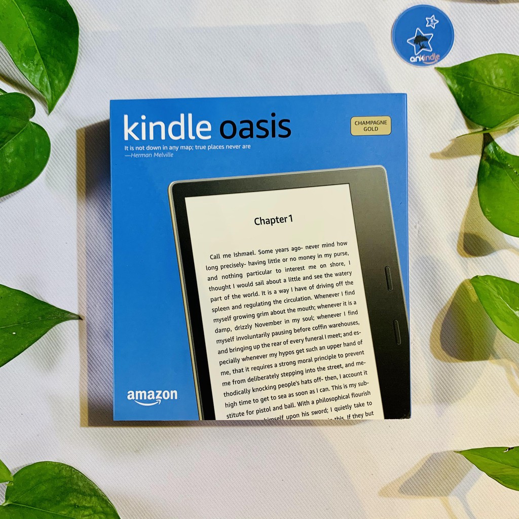 Máy đọc sách Kindle Oasis 2 - gen 9th - chính hãng Amazon - new 100% - chống nước | BigBuy360 - bigbuy360.vn