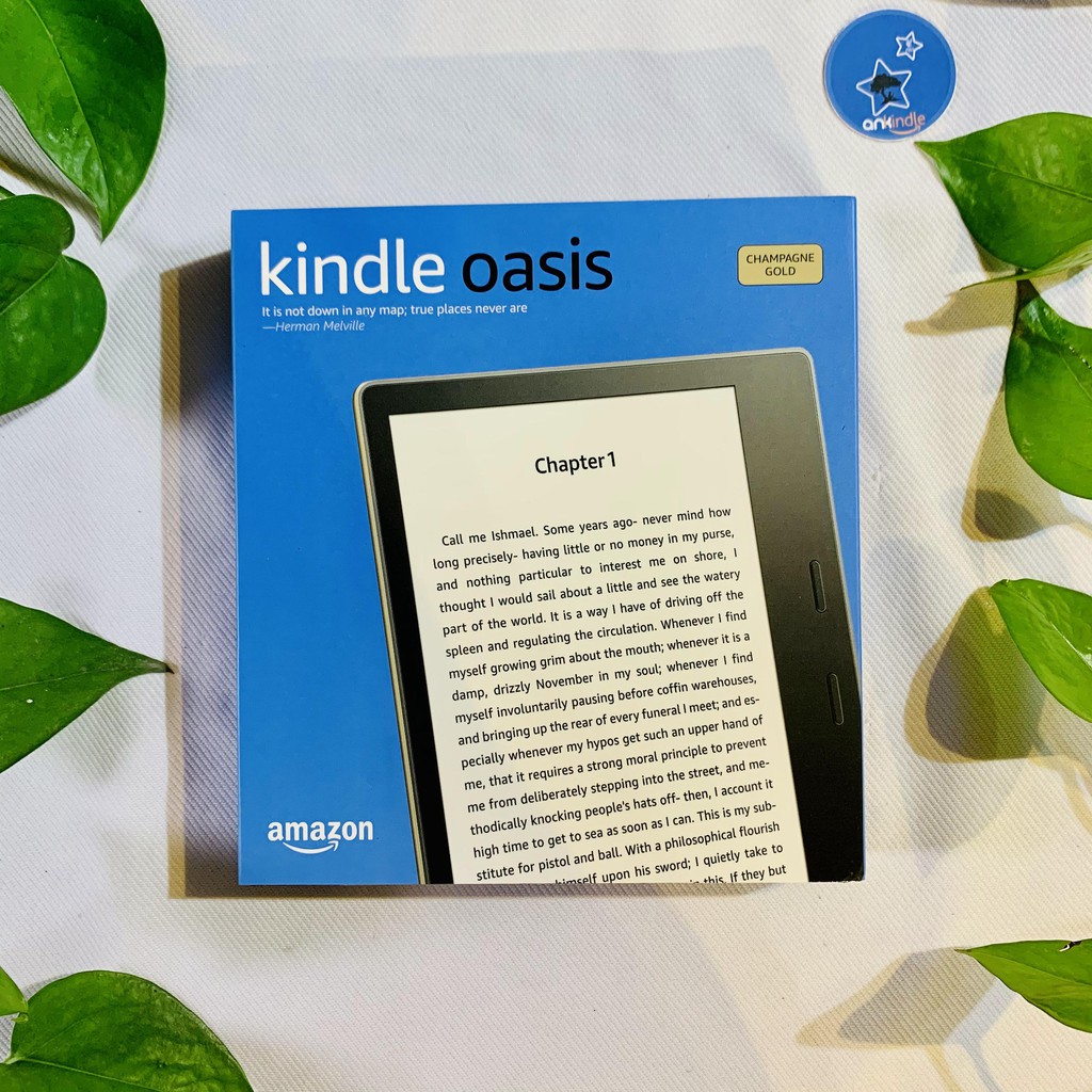 Máy đọc sách Kindle Oasis 2 - gen 9th - chính hãng Amazon - new 100% - chống nước