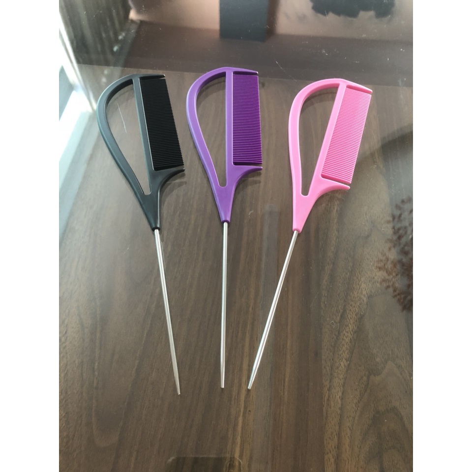 Lược đuôi nhọn làm hóa chất có tay cầm