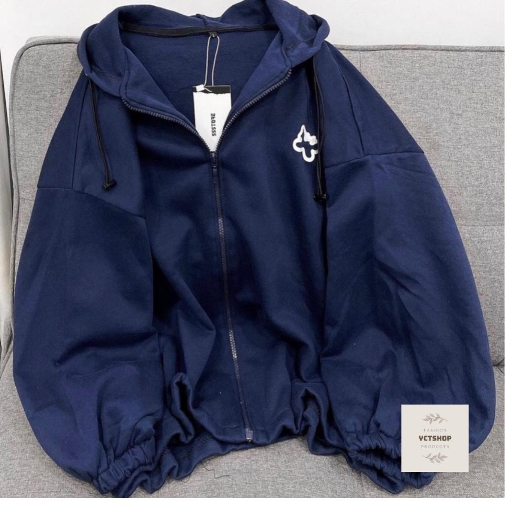 Áo khoác nỉ hoodie in logo 000781