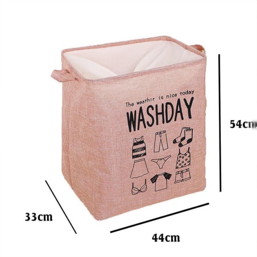 Giỏ đựng quần áo bằng vải cỡ lớn, túi đựng chăn màn đa năng washday có thể gấp gọn vintage xinh xắn