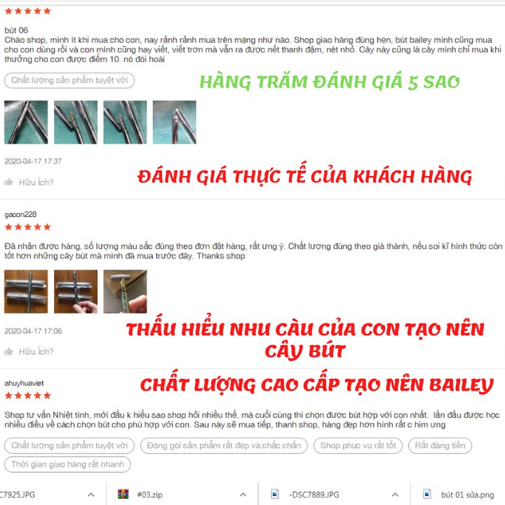 Bút Máy Cao Cấp Nét Thanh Đậm Viết Chữ Đẹp - Bailey 06