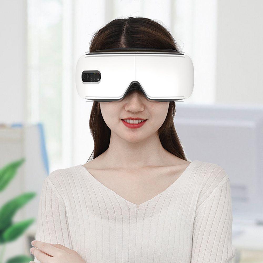 Kính Mát Xa Mắt Thông Minh Kết Nối Bluetooth Phát Nhạc