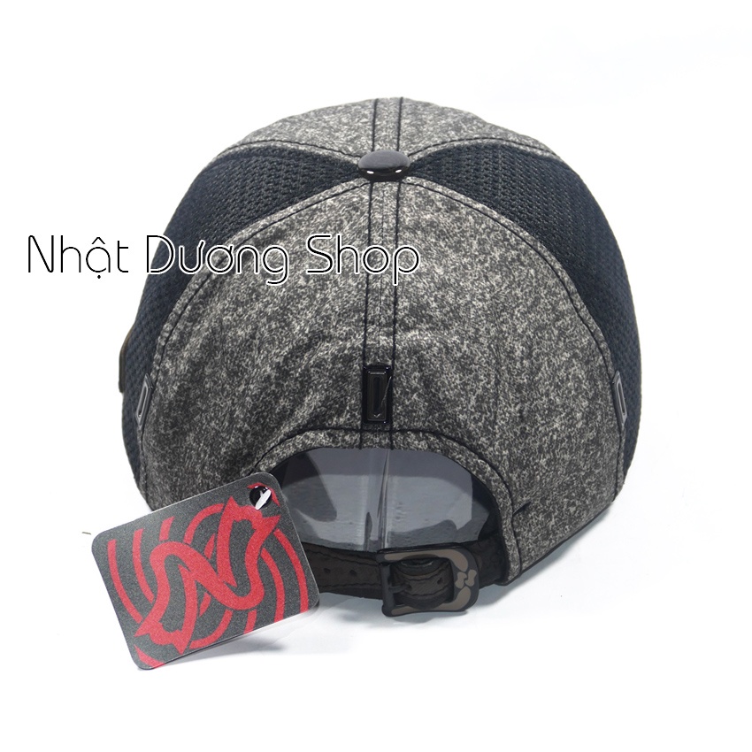 Nón kết xịn  - Chất liệu vải cotton cao cấp kết hợp với lưới cùng với mặt da bên hông chữ Z đẹp nổi bật