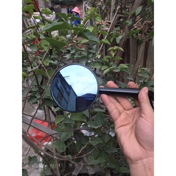 Gương tròn bằng nhôm chính hãng H2c cao cấp