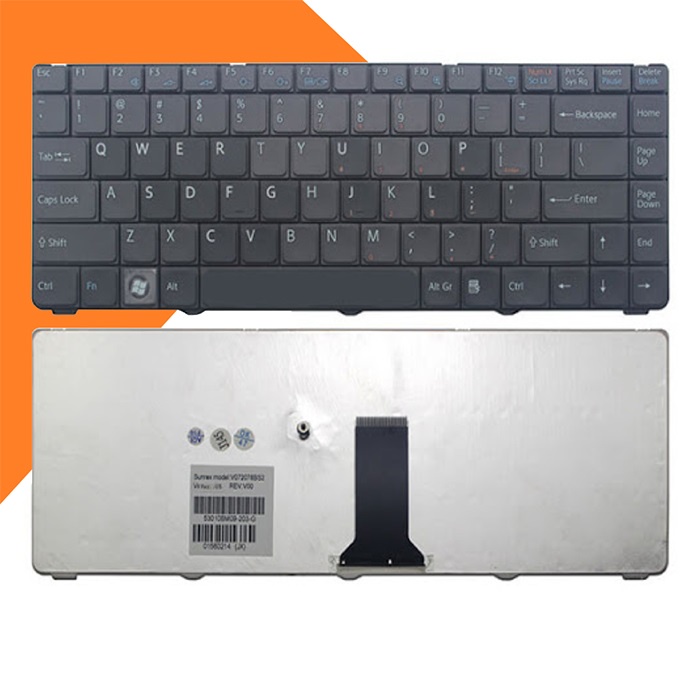 Bàn phím laptop SONY VGN-NR (Màu Đen)
