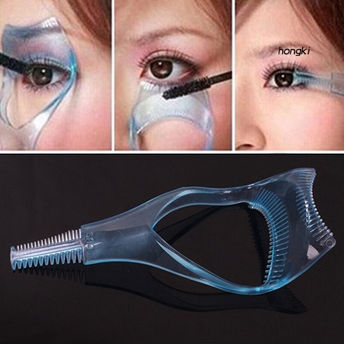 [Hàng mới về] Tấm chắn bảo vệ mascara thiết kế 3 trong 1 dùng khi trang điểm