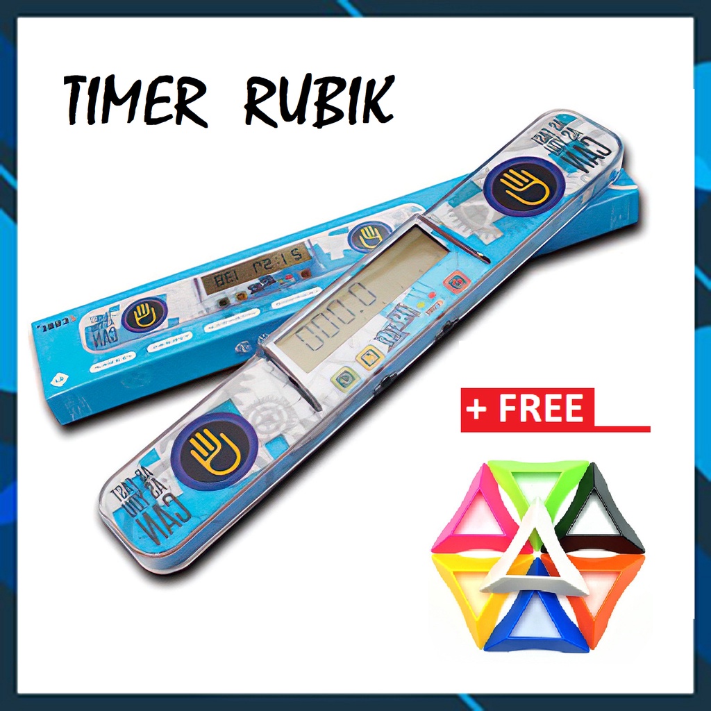 ✔️✔️ Máy Đếm Thời Gian Giải Rubik ZCube Timer FN728 - TẶNG 2 ĐẾ RUBIK