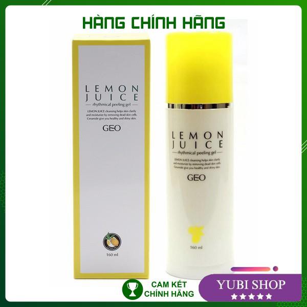 Tẩy Da Chết Geo Hàn Quốc Chính Hãng - Tẩy Da Chết Làm Trắng Da - Geo Lemon Juice Rhythmical Peeling Gel  - Hot