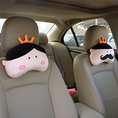 Set gối tựa đầu và cổ thiết kế dễ thương tiện dụng trên xe hơi có bán lẻ