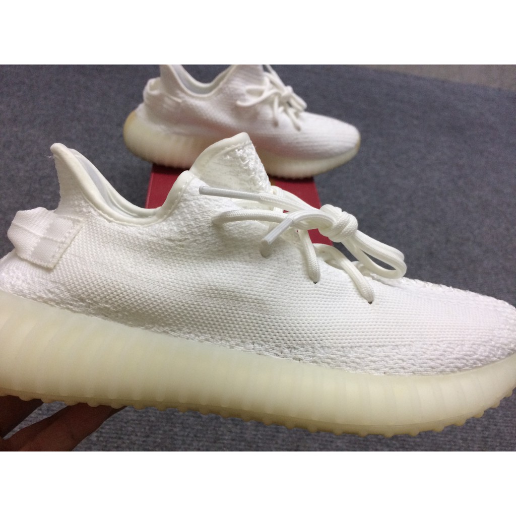 giày yeezy v2 all white