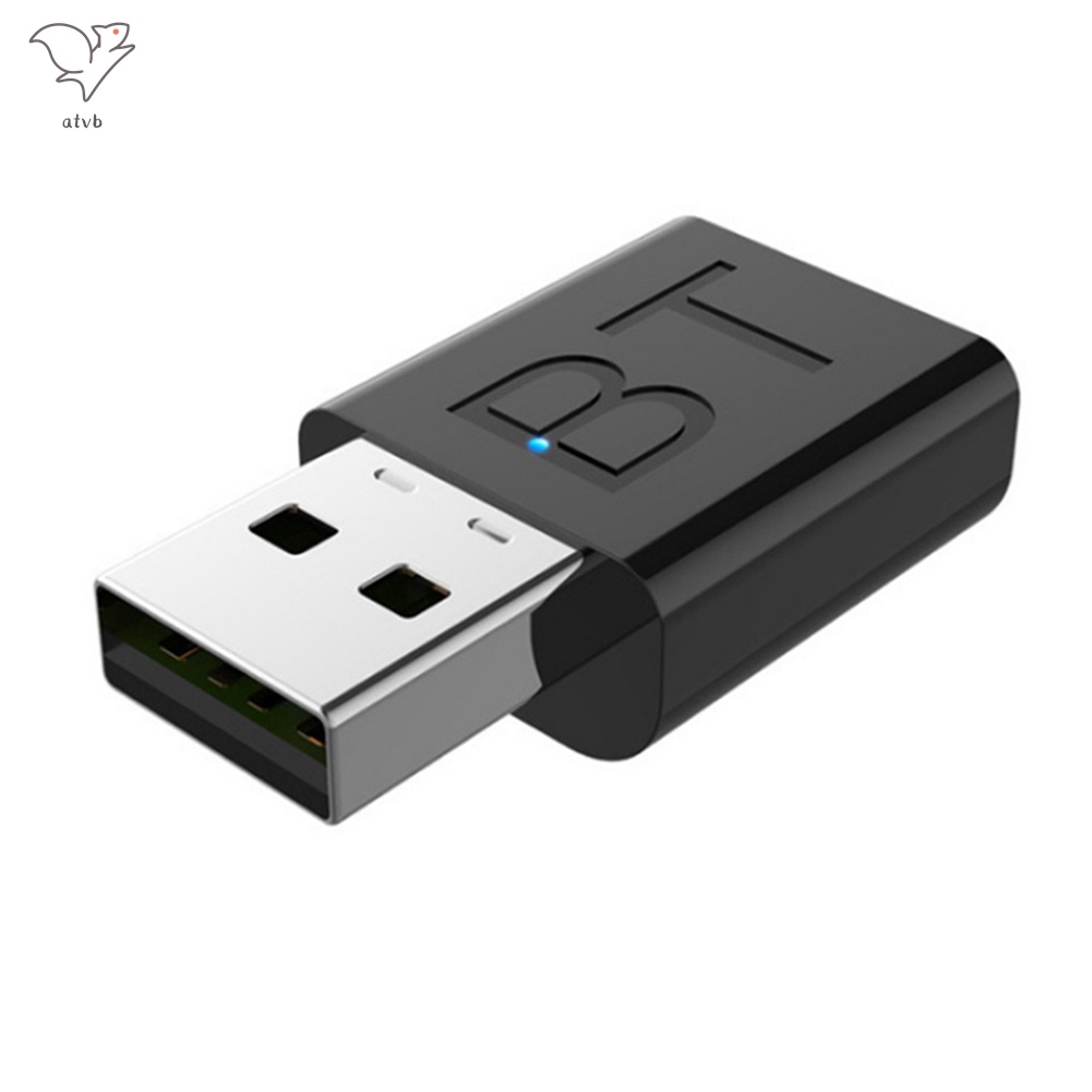 Bộ Chuyển Đổi USB Bluetooth 5.0 Thu Phát Không Dây Cho Tai Nghe PC Tai Nghe Không Dây USB Bluetooth 5.0