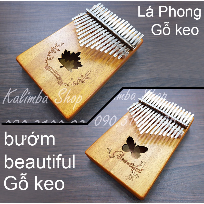 Đàn kalimba 17 phím giá rẻ phù hợp cho học sinh sinh viên