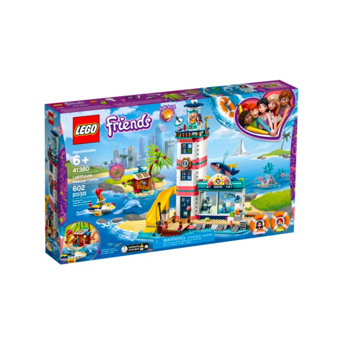 [Chính hãng] LEGO Friends 41380 Ngọn Hải Đăng Heartlake (Lighthouse Rescue Center) 6+ HÀNG NHẬP NGUYÊN ANH