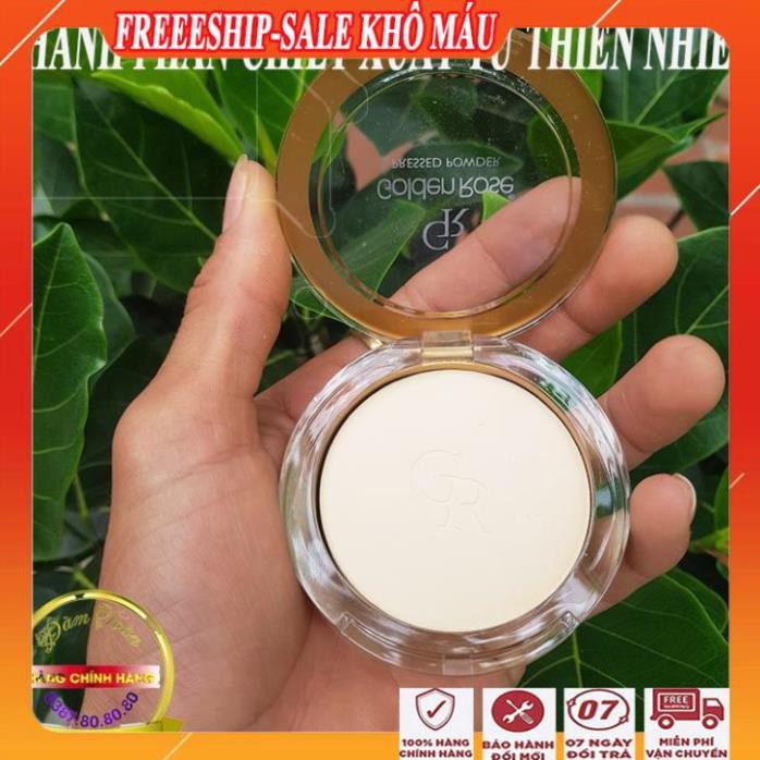 [FreeShip - MUA 1 TẶNG 1] Phấn phủ kiềm dầu cao cấp, che khuyết điểm siêu mịn/Phấn phủ pressed powder golden rose