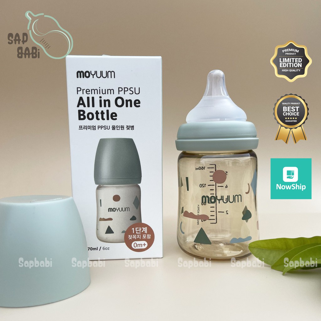 Bình sữa Moyuum Hàn Quốc Phiên Bản Giới Hạn 170/270ml