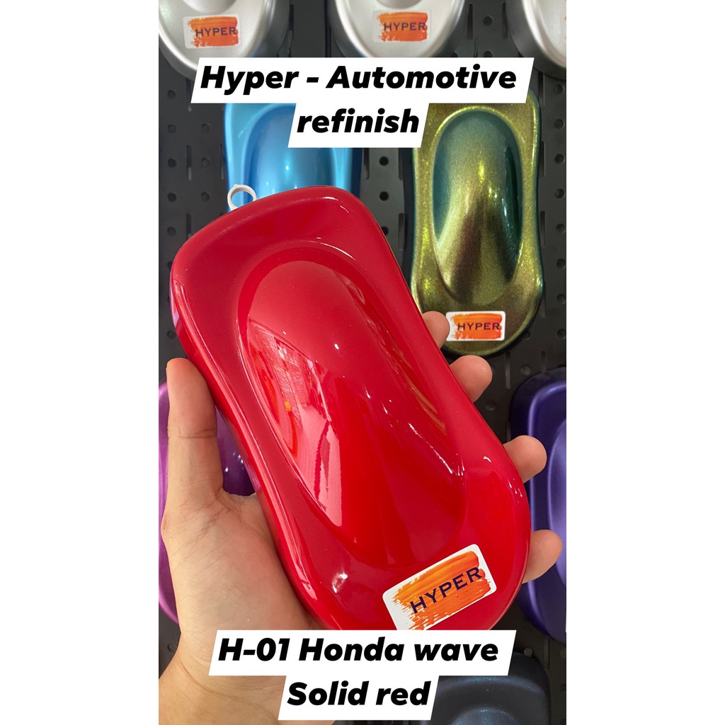 Sơn xe máy HYPER pha sẵn (Honda) - 1Lít - 0.5 Lít