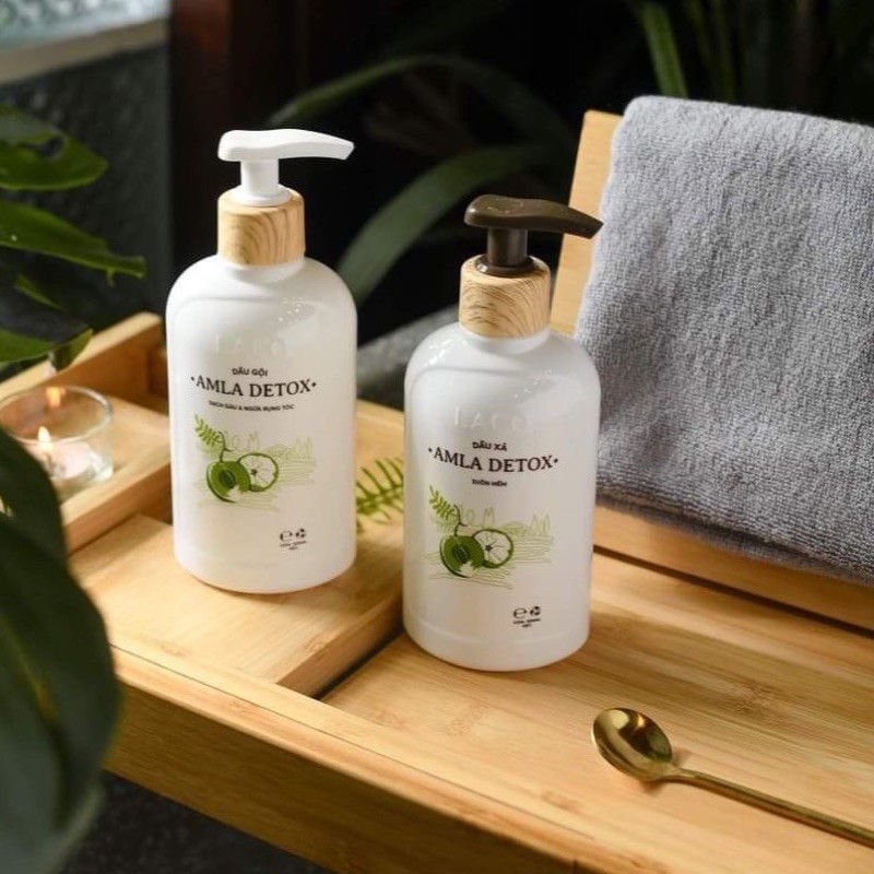 🔥 RẺ VÔ ĐỊCH 🔥 Dầu gội đầu chống rụng tóc amla detox - laco