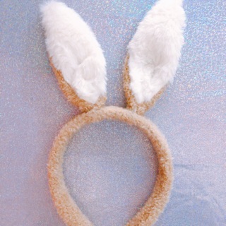 Bờm tai thỏ bông