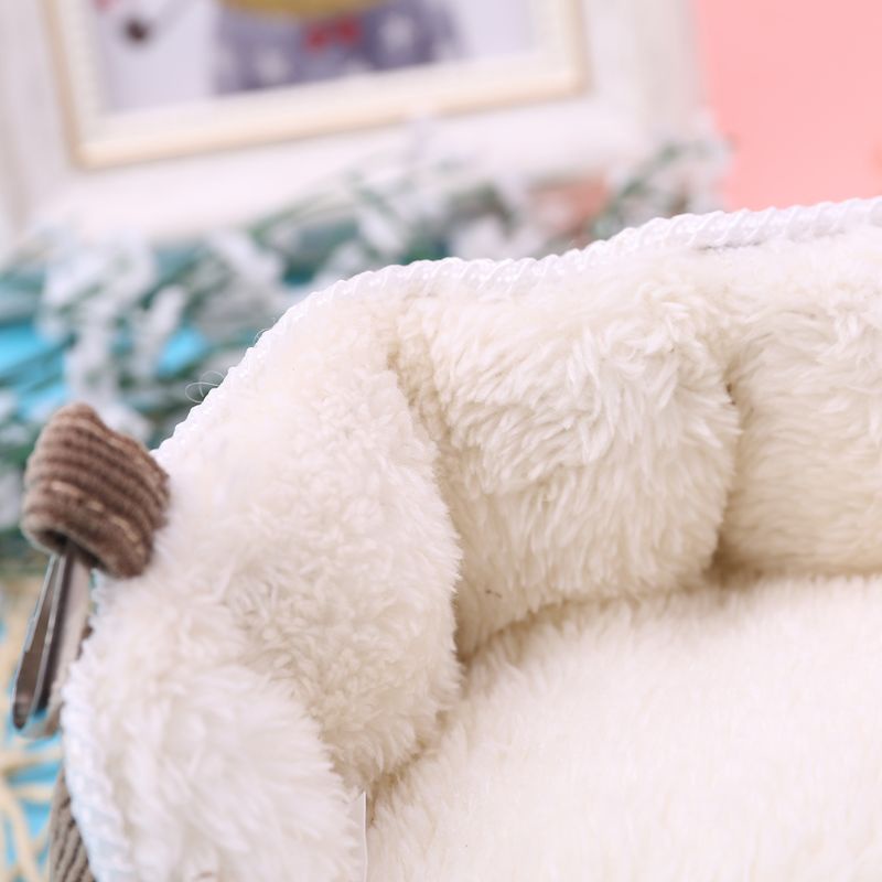 Võng Treo Vải Nhung Mềm Mại Giữ Ấm Mùa Đông Cho Sóc Chuột Hamster