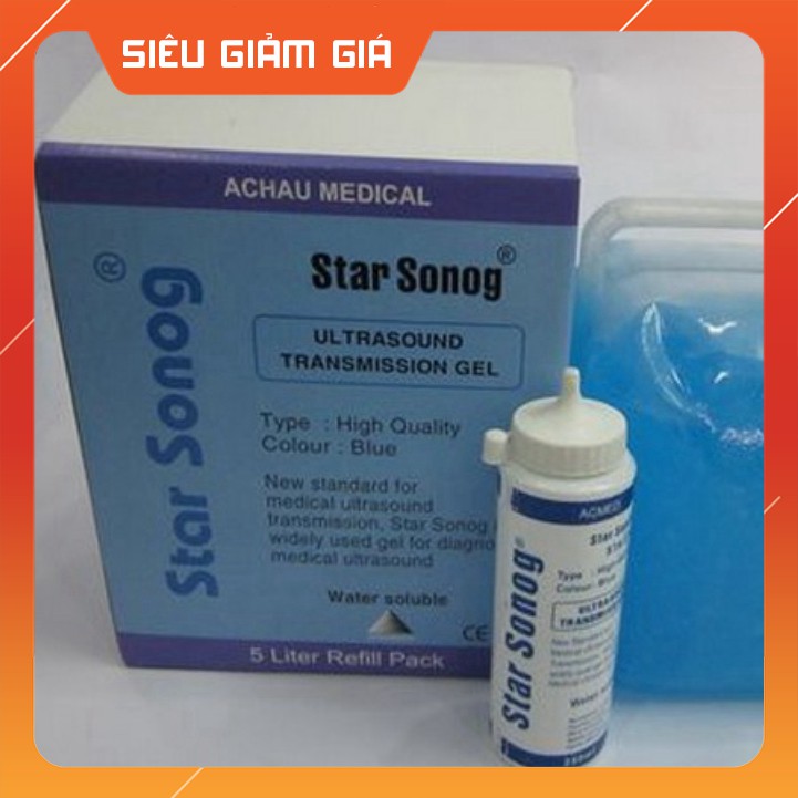GEL SIÊU ÂM STAR SONG MÁU XANH TRẮNG