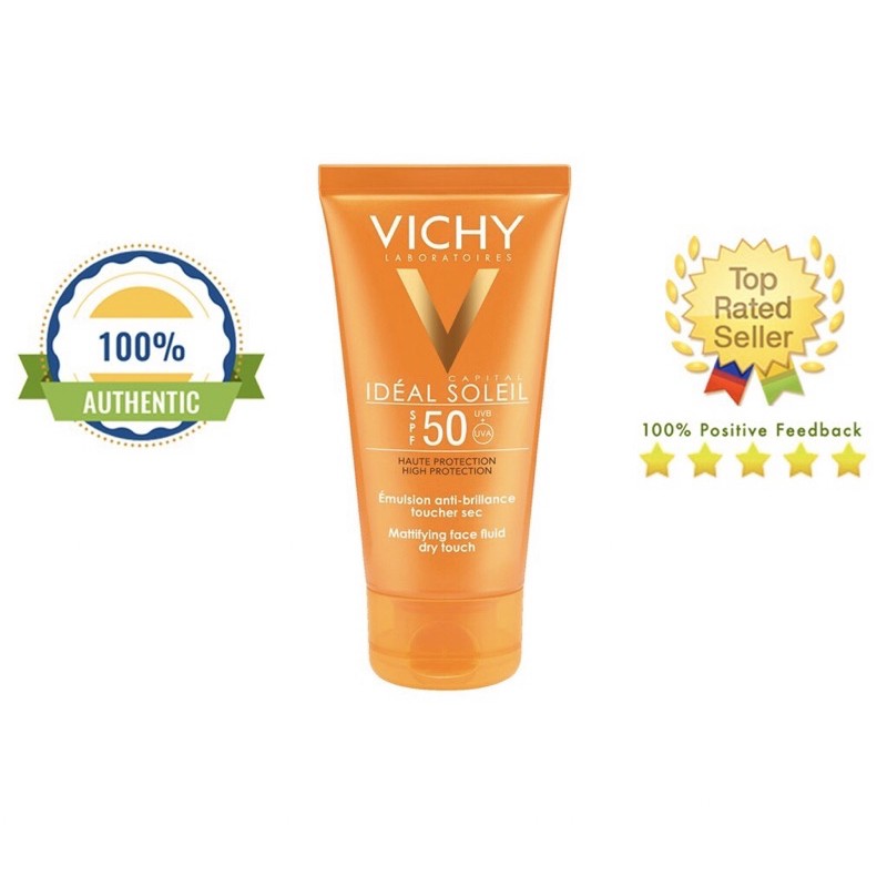 [SẢN PHẨM CHÍNH HÃNG] Kem Chống Nắng Vichy Ideal Solieil 50ml bảo vệ làn da cho bạn