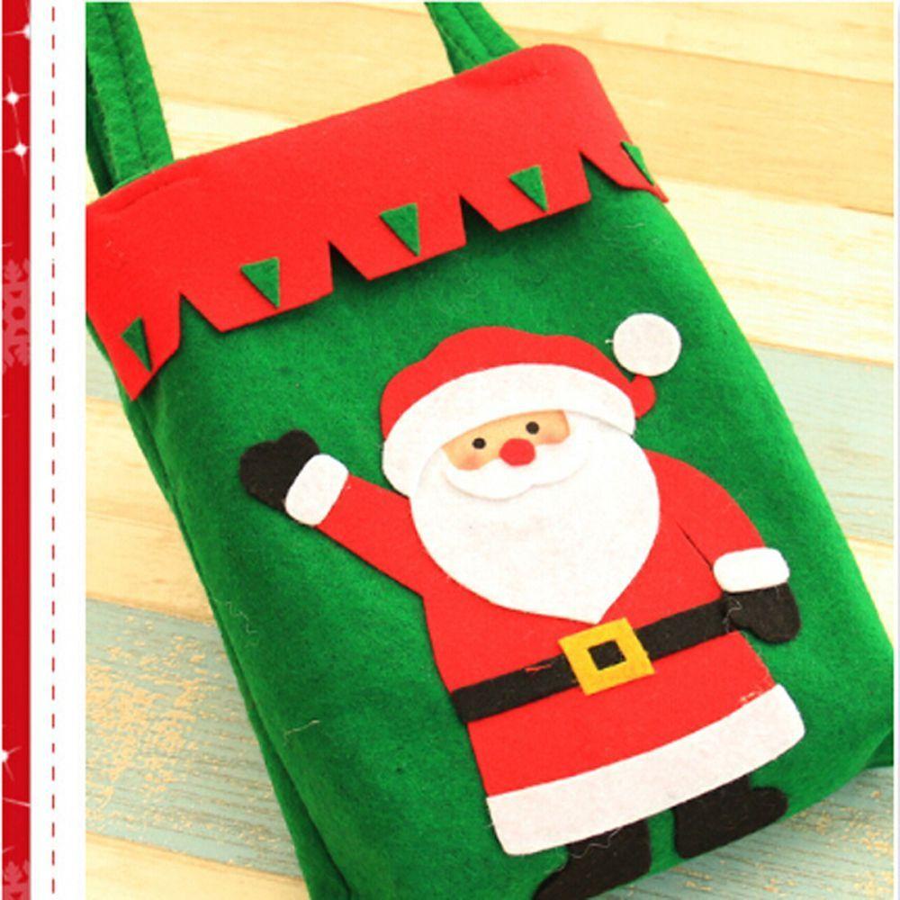 KRNY Túi Đựng Quà Giáng Sinh Hình Ông Già Noel / Người Tuyết / Nai