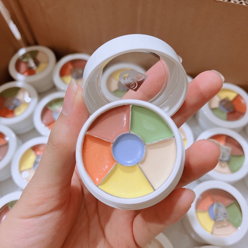 Triệt Sắc Kryolan Dạng Chiết 6 ô Màu Che Mọi Khuyết Điểm Các Tone