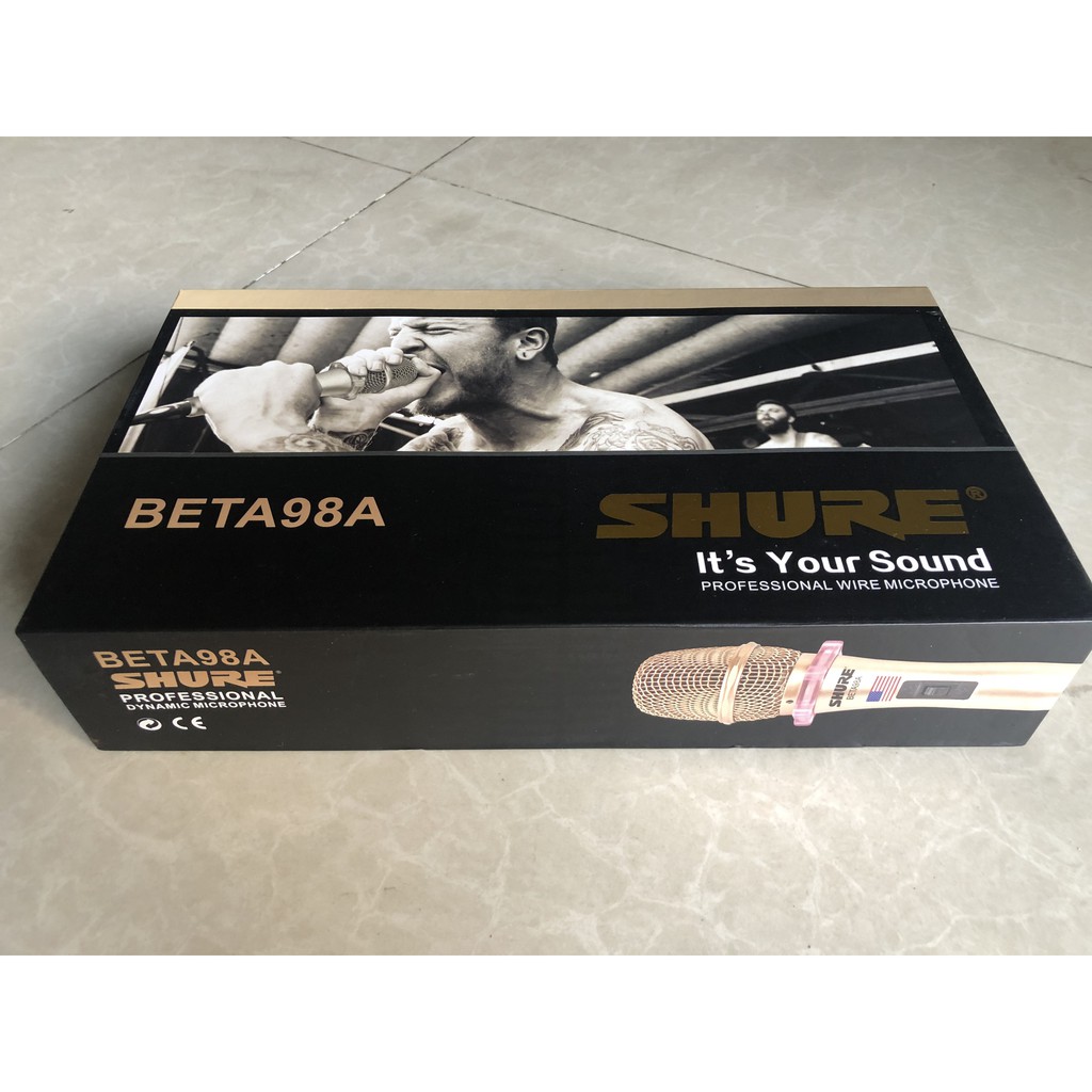 Micro dây Shure Beta 98A