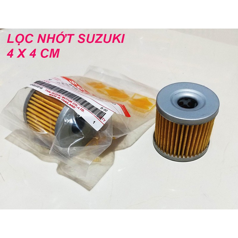 BỘ 5 LỌC NHỚT SUZUKI GD 110, SMASH