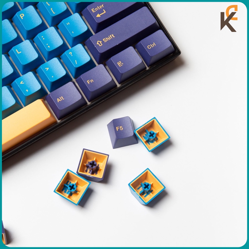 Keycap GMK Nautilus 126 nút PBT OEM In Double Shot Dành Cho Bàn Phím Cơ