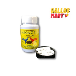 Mega c21 - bồi bổ gân gối tăng bo cho gà đá hộp 100 viên
