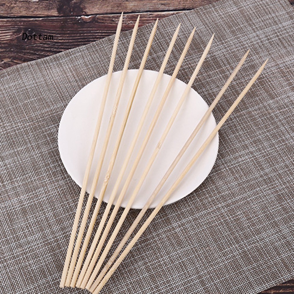 Set 50/100 Que Tre Xiên Thịt Nướng Bbq Tiện Lợi