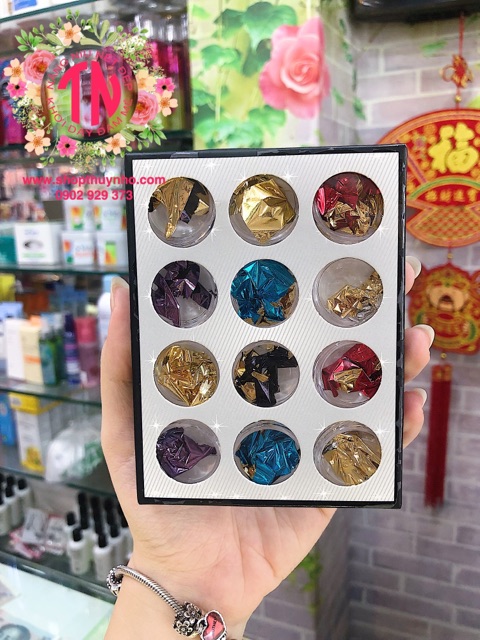 Giấy bạc trang trí móng