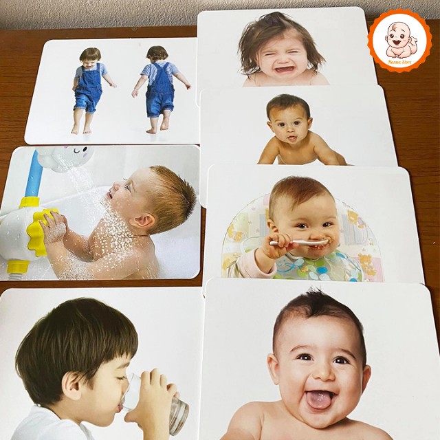 [Hàng Loại 1] Flash Card Cho Bé từ 0,1,2,3,4,5,6 Tuổi-Thẻ Học Thông Minh Thế Giới Xung Quanh Song Ngữ Anh -Việt.