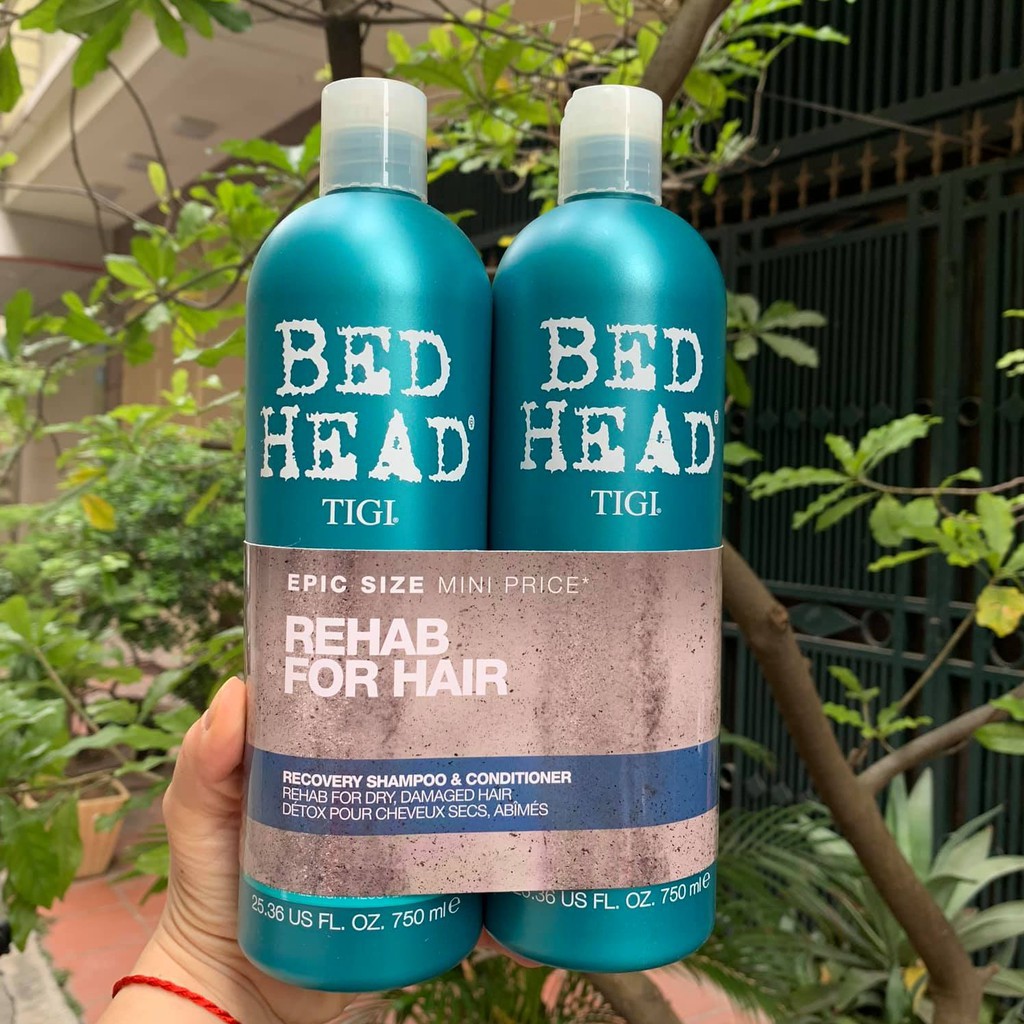 TIGI XANH DƯƠNG - Dầu Gội Đầu Cho Thân Tóc Khô, Chân Tóc Dầu - BỘ GỘI XẢ TIGI XANH - mrtrieu1102