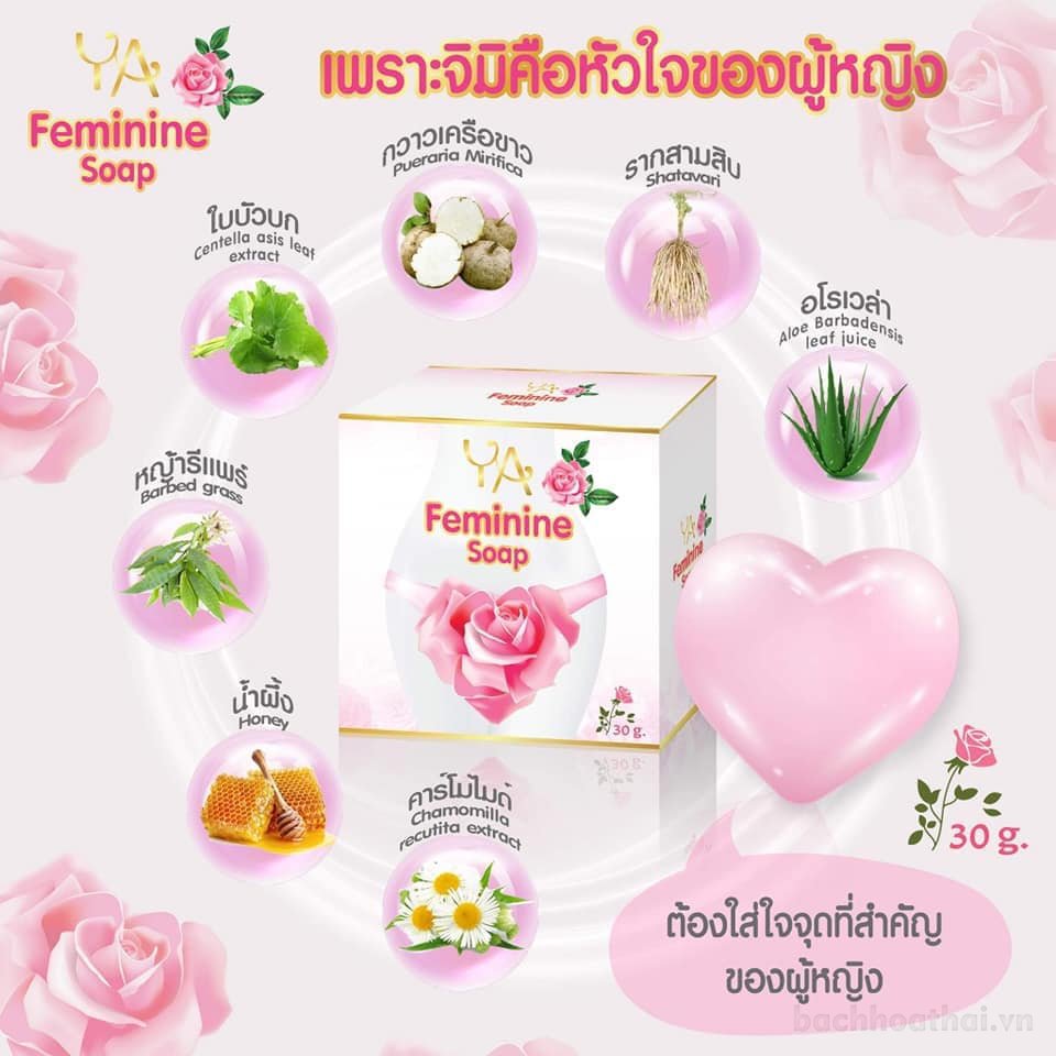 Soap chăm sóc vùng kín YA Feminine (Thái Lan)