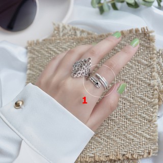 Nhẫn bạc nữ nhiều mẫu cá tính A516