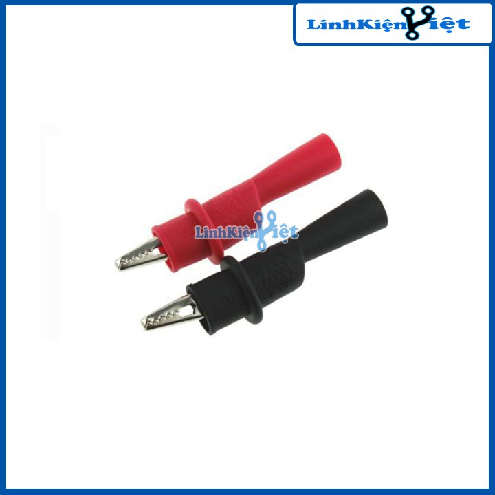 Bộ 2 Đầu Chuyển Que Đo Đồng Hồ Sang Kẹp Cá Sấu 1000V/10A