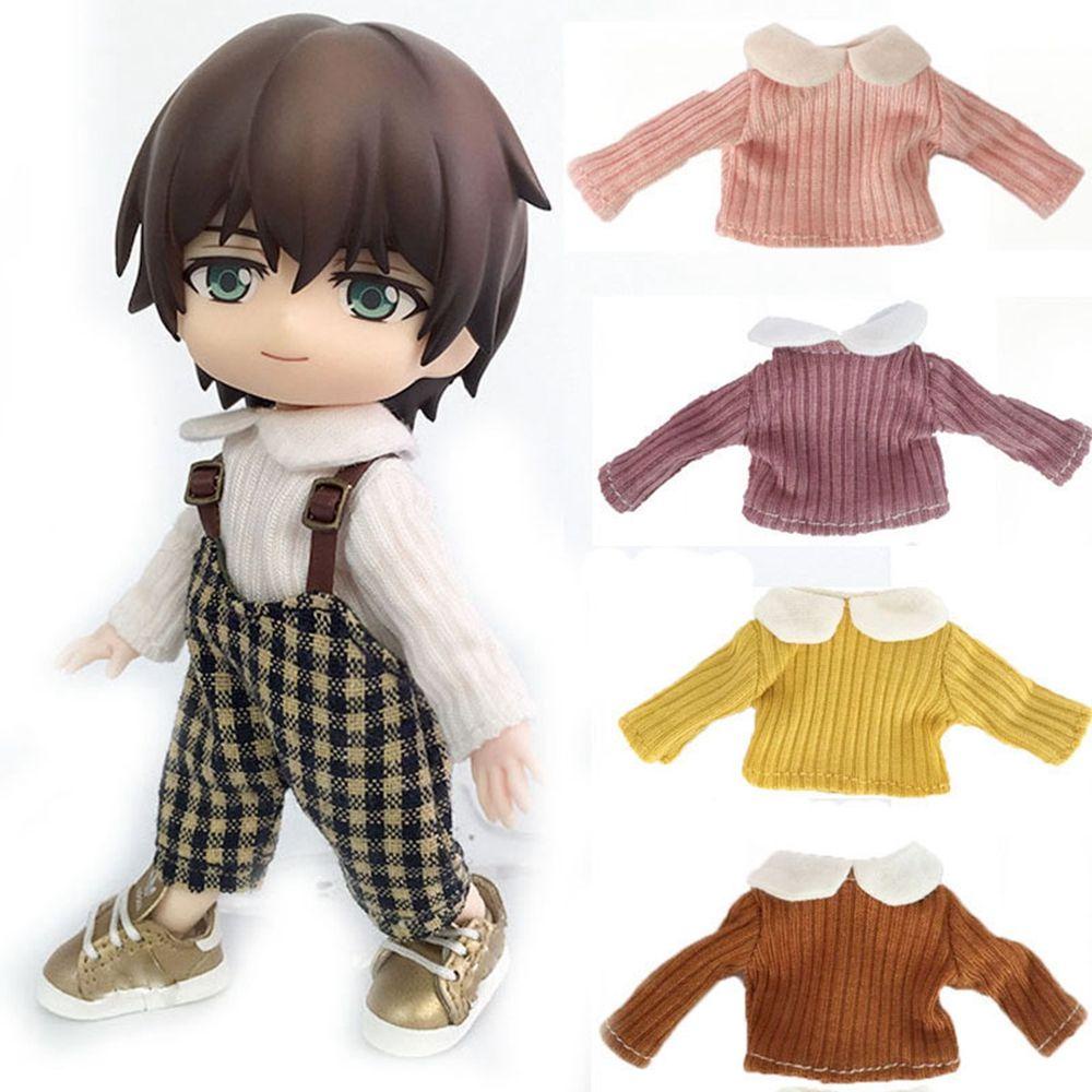 RAINBOW Áo Cotton Thời Trang Cho Búp Bê 1 / 12BJD Hiện Có 5 Màu