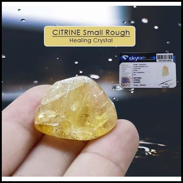 Đá Citrine Nhỏ Trị Liệu Bc17