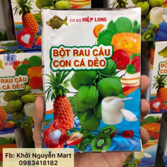 Bột rau câu con cá dẻo  FREESHIP  Cho Keto Das [ Cam Kết Mới ]