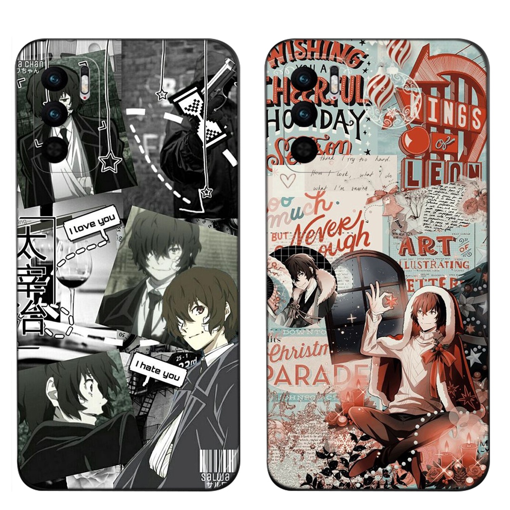 Ốp Điện Thoại Mềm Hình anime Bungou Stray Dogs Cho Samsung Galaxy A02s A03S A13 A33 A53 A73 Plus Lite JE45 Mới